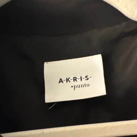 Akris Punto Black Long Sleeve Dress size 14 - Picture 3 of 6